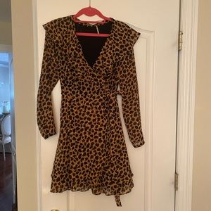 Free People Frenchie Wrap Dress